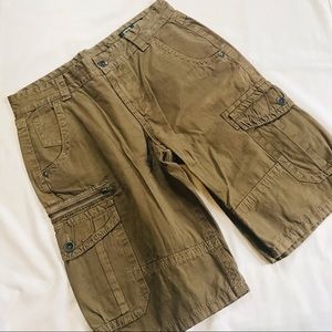 TK Axel Khaki Cargo Shorts
